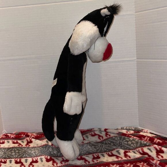 Vintage ACE Looney Tunes Large 21”Sylvester Cat Plush - Picture 5 of 8